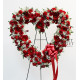 Heart Funeral Flowers