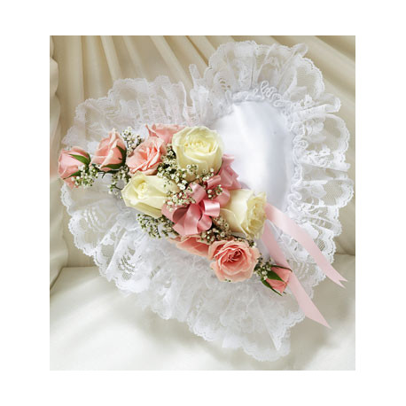 Funeral Pillow Flowers | Casket Pillow Flowers