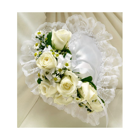 Funeral Pillow Flowers | Casket Pillow Flowers