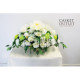 Saddle Flowers | Monument & Headstone Flowers | Cemetery Flowers