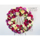 Cemetery Wreath Flower | Cemetery Flowers | Silk Wreath Flower