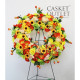 Cemetery Wreath Flower | Cemetery Flowers | Silk Wreath Flower