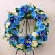 Cemetery Wreath Flower | Cemetery Flowers | Silk Wreath Flower