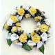 Cemetery Wreath Flower | Cemetery Flowers | Silk Wreath Flower